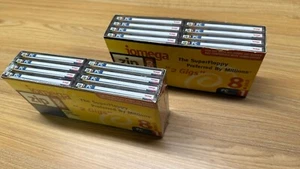 NEW Iomega 250MB Zip Disks (2) 8 Packs (PC Formatted) 8 SEALED / 8 OPEN UNUSED - Afbeelding 1 van 3