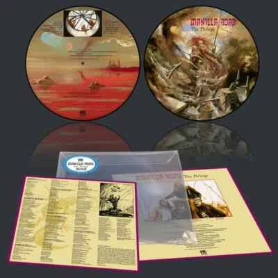 MANILLA ROAD The Deluge picture disc LP Cirith Ungol Warlord heavy METAL saxon - Image 1 of 3