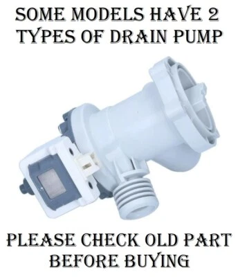 Bomba de drenaje de máquina Amica AWN912DJB AWX712DJB CI261BL CI261WH EAWI7123CD Foto 1 de 4