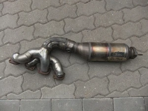 Abgaskrümmer m. Katalysator BMW E60 E61 E63 E64 E65 E66 rechts Original BMW 5Lit - Bild 1 von 5