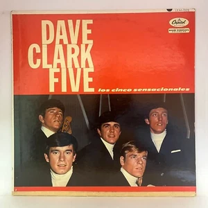 THE DAVE CLARK FIVE -LOS CINCO SENSACIONALES- 1966 RARE MEXICAN LP TAPE ON COVER - Picture 1 of 4
