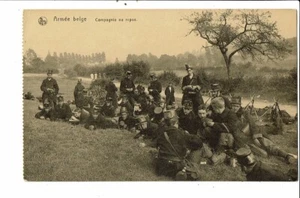 CPA Carte Postale Belgique Militaria- Armée Belge Compagnie au repos -VM25660c - Picture 1 of 2