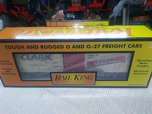 RAIL KING MTH 30-74095 CLARK CANDY BAR BOX CAR NIB "O" GAUGE PITTSBURGH, PA 1886 - Picture 1 of 7