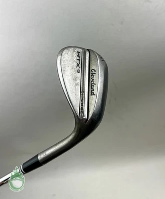 Club de Golf Derecha Cleveland RTX-6 ZipCore Tour Rack Crudo Bajo+ Cuña 56*-08 Cuña Flexible Foto 1 de 4