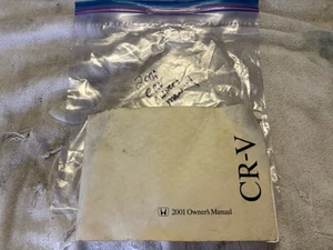 2001 Honda CRV CR-V Owners Manual - Picture 1 of 6