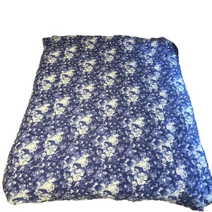 Vintage Ralph Lauren F/Q Staffordshire Floral Comforter Blue No Tags - Picture 1 of 9
