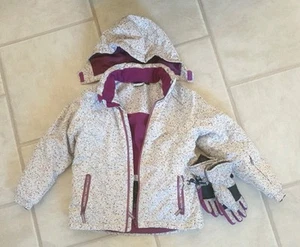 Winterjacke Größe 134/ 140 Kinderwinterjacke Mädchen Anorak - Bild 1 von 9