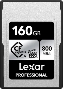 Lexar 160GB CFexpress Type A Card Silver 8K Video 800MBs Read 700MBs Write - Picture 1 of 7