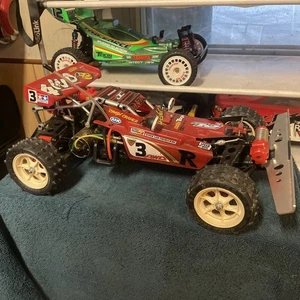 TAMIYA HOT SHOT RE-RELEASE 4WD RC BUGGY 1/10 ROLLER - Picture 1 of 8