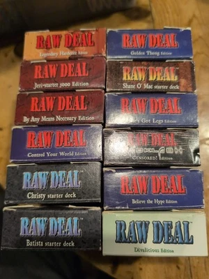 "Raw Deal Velocity: The People's Champ" collectible 61 Card Starter Deck - Image 1 of 2