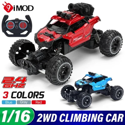 9IMOD RC Cars 1/16 4CH Alloy Off-Road Car 2.4G High Speed Climbing Vehicle Buggy - Image 1 of 4