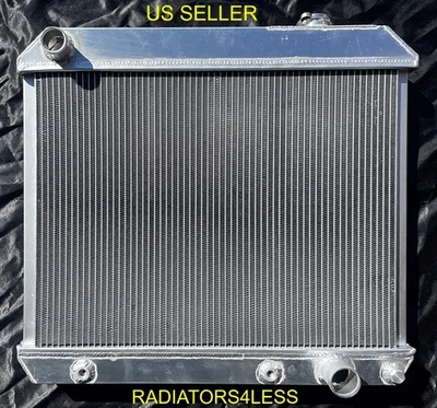 ALTA CALIDAD 3 FILAS TODO ALUMINIO RADIADOR 63 64 65 66 CAMIONETA CHEVY C10 C20 Foto 1 de 2