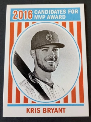 KRIS BRYANT CHICAGO CUBS 2016 TOPPS THROWBACK THURSDAY #TBT ONLINE EXCLUSIVE #84 - Image 1 of 4