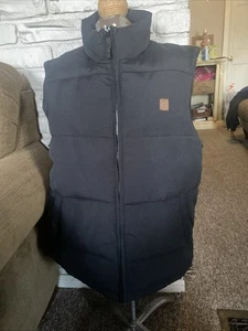 Coleman Puffer Vest Men’s Size Medium Black - Picture 1 of 4