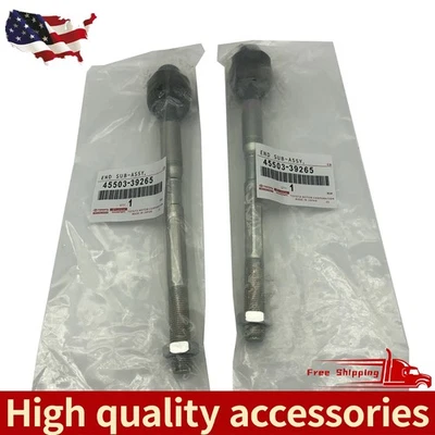 Extremo de varilla de amarre de dirección OEM 2 PIEZAS apto para Toyota 03-09 4Runner Lexus GX470 Foto 1 de 2