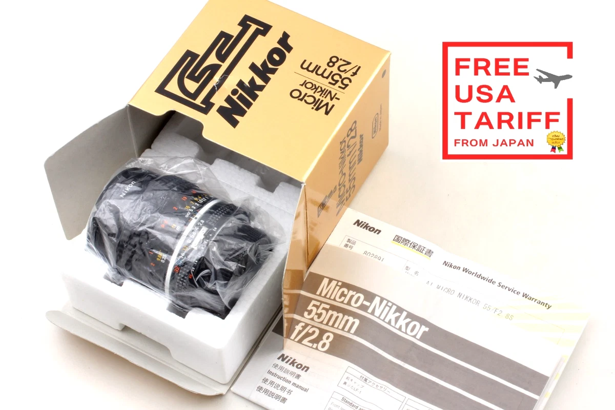 Nikon AI-S f/2.8 Camera Lenses 55mm Focal for sale - eBay