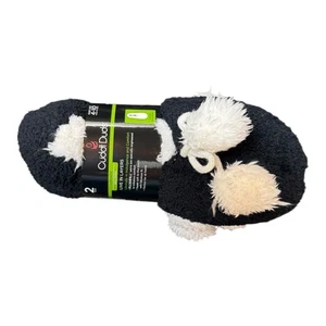 Dos NUEVOS pares de calcetines Cuddl Duds de chenilla forrados de piel sintética bailarina salón - Imagen 1 de 6