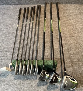 Tour Edge HP20 Iron Set w/ Driver 5-PW 3&5 Wood - 10 Pcs, Uniflex Steel Shafts - Picture 1 of 23
