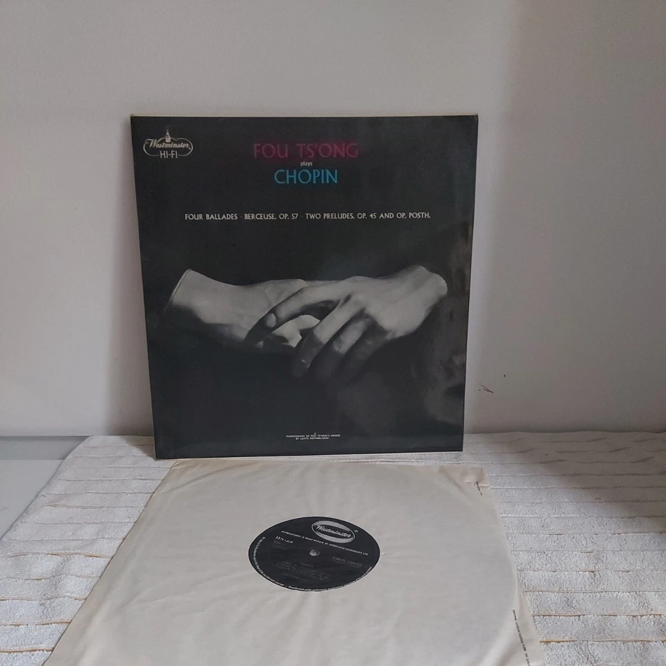 XWN 18956 Chopin Four Ballads Berceuse Two Preludes  Fou Ts'ong - Image 1 of 4