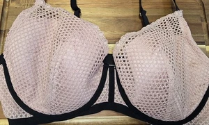 Sujetador Victoria's Secret con aros acolchado red etiqueta negra rubor 38DD - Imagen 1 de 5