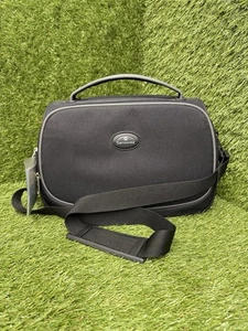 Samsonite Beauty Vanity Case Travel Black - Padded Softshell Rigid - Picture 1 of 12