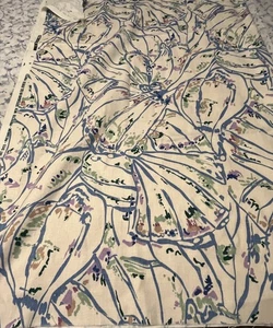 Fabric Cloth VTG 5th Avenue Designs Multicolor Medium Weight 52"x58" - Picture 1 of 12