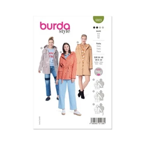 Burda Style Misses' Parka Sewing Pattern for Fashionistas B5923 - Picture 1 of 6