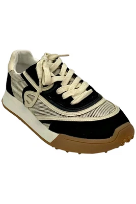 Sam Edelman Women's Luna Casual Sneakers Black/White - Image 1 of 3