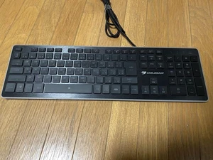 Cougar Vantar Gaming Keyboard Slim Scissor-switch Led Backlit Quiet Keys Pc - Picture 1 of 3