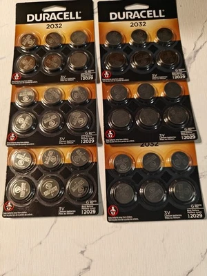 Batería de litio para monedas Duracell 3V CR2032 Foto 1 de 4