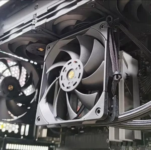 DDR5 /DDR4 OC RAM Memory Fan Bracket 120mm, Mount on AIO/Case, RAM Overclocking - Picture 1 of 5