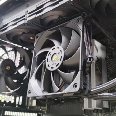 DDR5 /DDR4 OC RAM Memory Fan Bracket 120mm, Mount on AIO/Case, RAM Overclocking - Image 1 of 4
