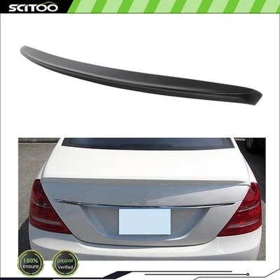 Trunk Spoiler Wing Fits 2007-2013 Mercedes Benz W221 S550 S600 S65 S63 Style Foto 1 de 4