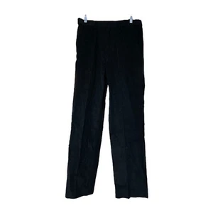 Chums Pegasus Men Black Corduroy Cords Flexible Waistband Pants Size 32 x 32 New - Picture 1 of 11