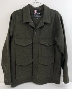 Filson Mackinaw Cruiser Wolljacke Herren XL lang Waldgrün Made in USA - Bild 1 von 11