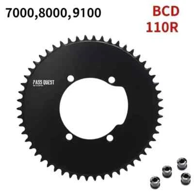 110BCD Chainring 46T-58T Road Bike Chainwheel for Shimano R7000 R8000 R9100 - Image 1 of 4