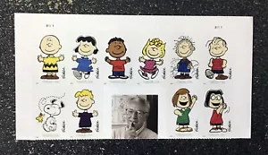 2022USA #5726 Forever Charles M Schulz - Top Plate Block of 10 charlie brown - Picture 1 of 1