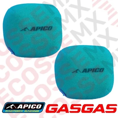 FILTRO DE AIRE PREENGRASADO GASGAS EC300 APICO 2021-2023 FILTROS DE AIRE DE DOBLE ETAPA x2 Foto 1 de 4