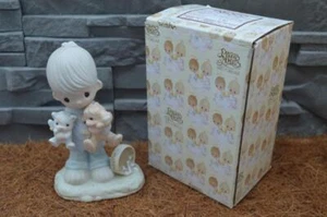 Precious Moments ~ Blessed Are The Peacemakers E-3107 ~ 1979 Dove Stamped ! - Picture 1 of 9