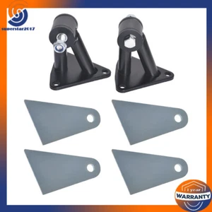 For Chevy Engine Swap Weld-In Motor Mounts 91018040 Small & Big Block SBC BBC - Picture 1 of 10