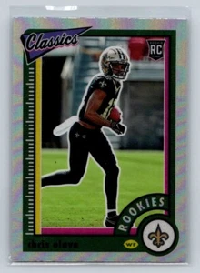 2022 Classics Football #163 - Chris Olave Rookie - Chrome Silver - Saints - Picture 1 of 3