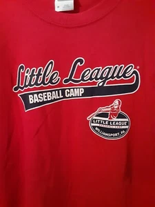 Camiseta JerZees Dri-power de campamento de béisbol de las ligas menores LLWS Williamsport PA M Med - Imagen 1 de 3