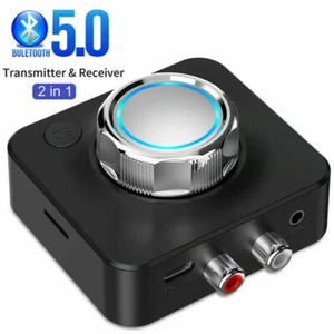 Receptor Bluetooth USB 5.0 inalámbrico 3.5 mm AUXILIAR NFC a 2RCA adaptador estéreo de audio - Imagen 1 de 12