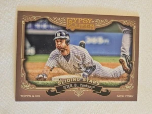 2012 Topps Gypsy Queen Sliding Stars SS-DJ Derek Jeter - Picture 1 of 2