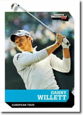 (25) 2016 Sports Illustrated SI for Kids #525 DANNY WILLETT Rookie Golf Cards - Image 1 of 2