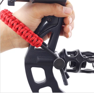 Archery Compound Bow Adjustable Braided Parachute Cord Bow Wrist Sling Bow Sling - Image 1 of 4