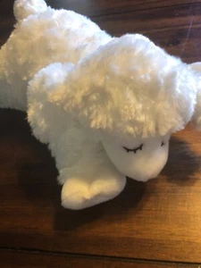 Baby Gund White Lamb Sheep Winky Plush Stuffed Animal Rattles 6.5" - Picture 1 of 9