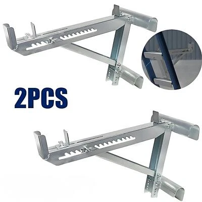 2XSteel Ladder Jacks 550KG Stage Up Work Ladder Stander Stabiliser 18 inch Width