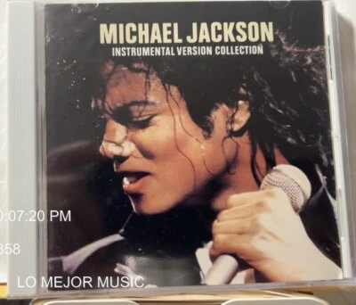 CD No longer made MICHAEL JACKSON Instrumental version collection Japan Sealed Foto 1 de 2
