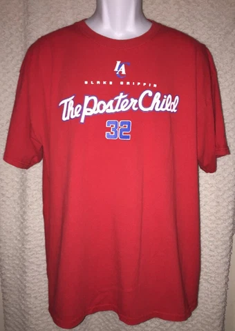 Blake Griffin Los Angeles Clippers the Poster Child T-Shirt Size Adult XL Cover